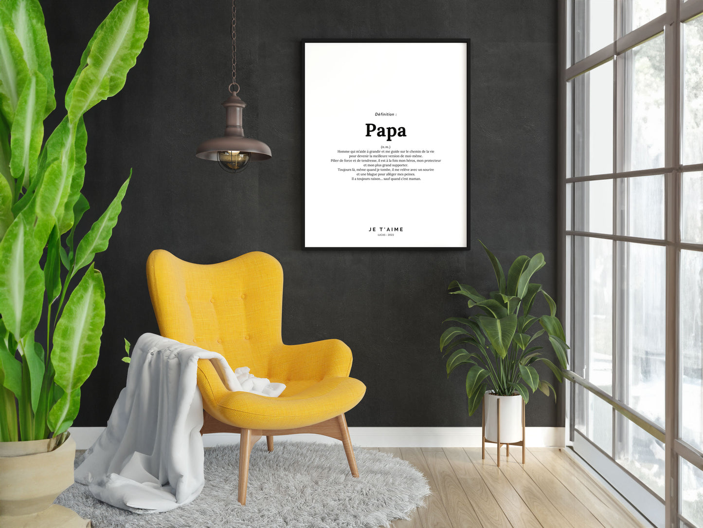Mom definition poster - mother's day - birthday - happy mom's day - love word quote - ideal gift - child baby to mom