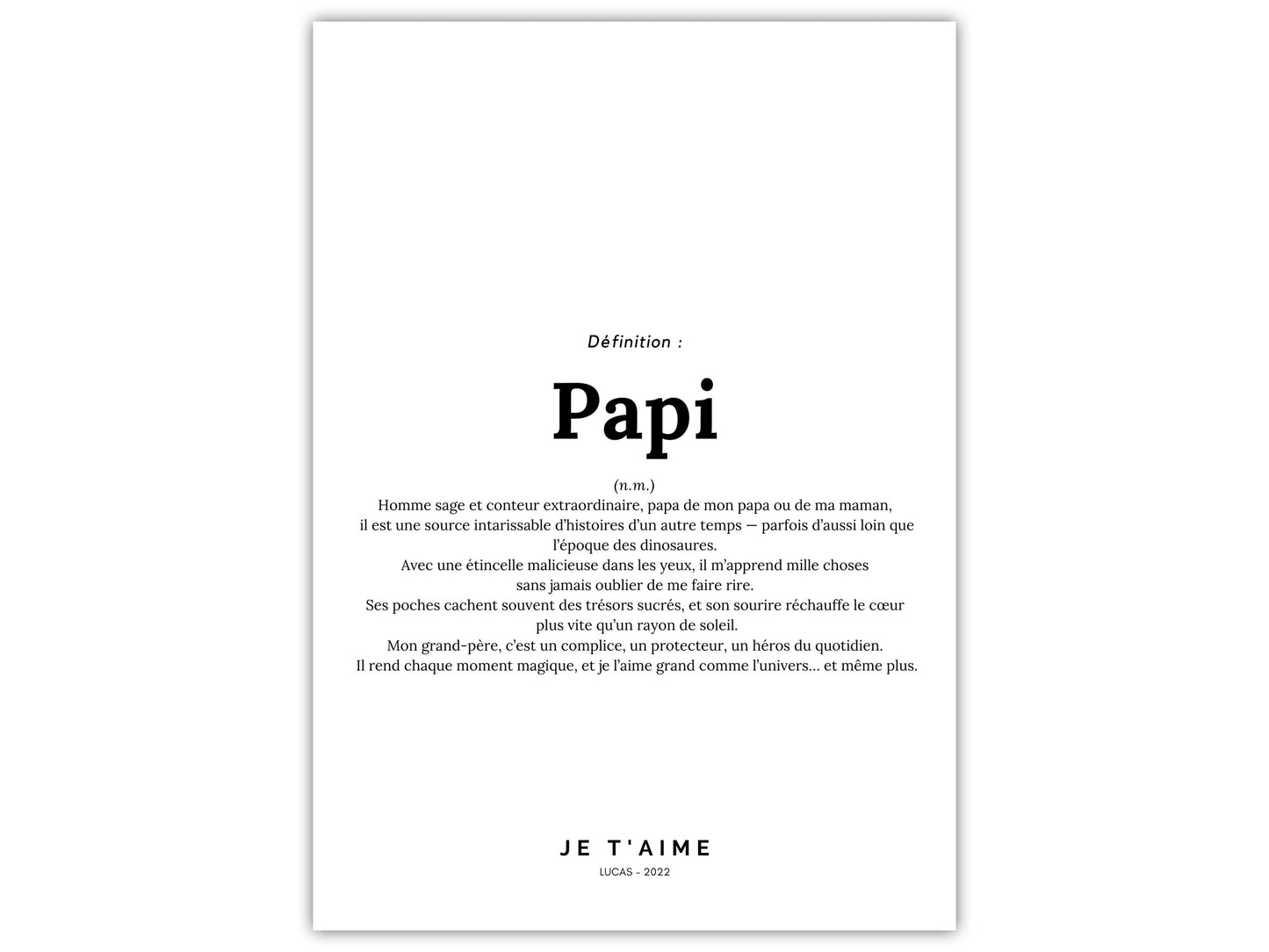 Godmother definition poster - request or gift