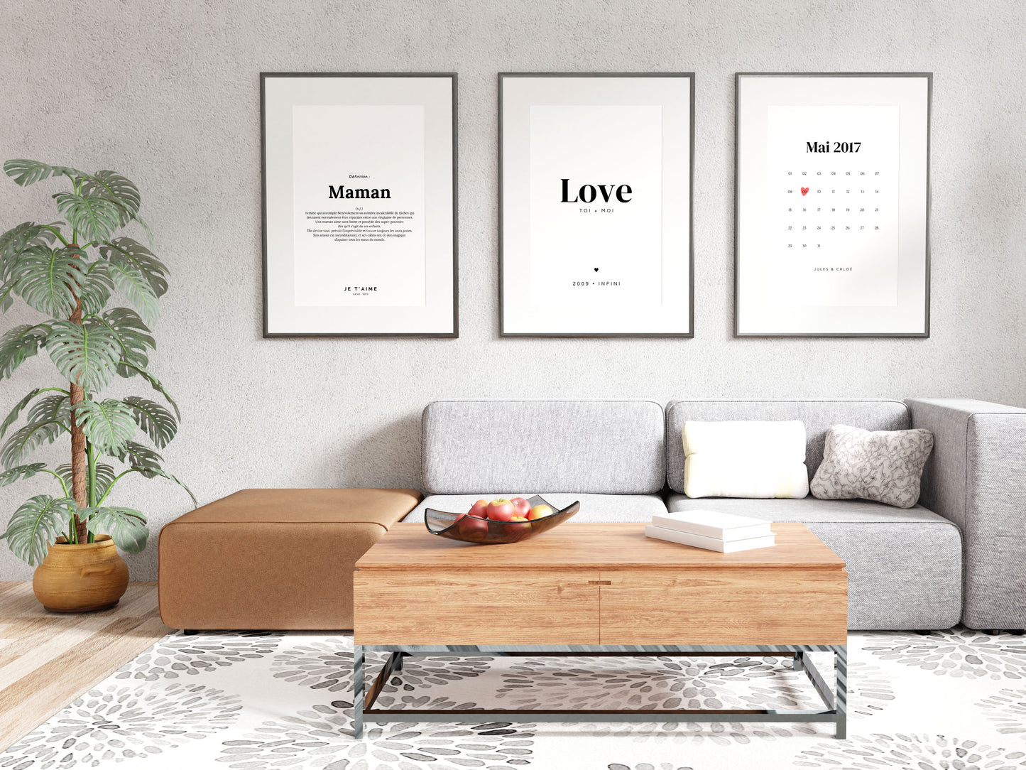 Mom definition poster - mother's day - birthday - happy mom's day - love word quote - ideal gift - child baby to mom