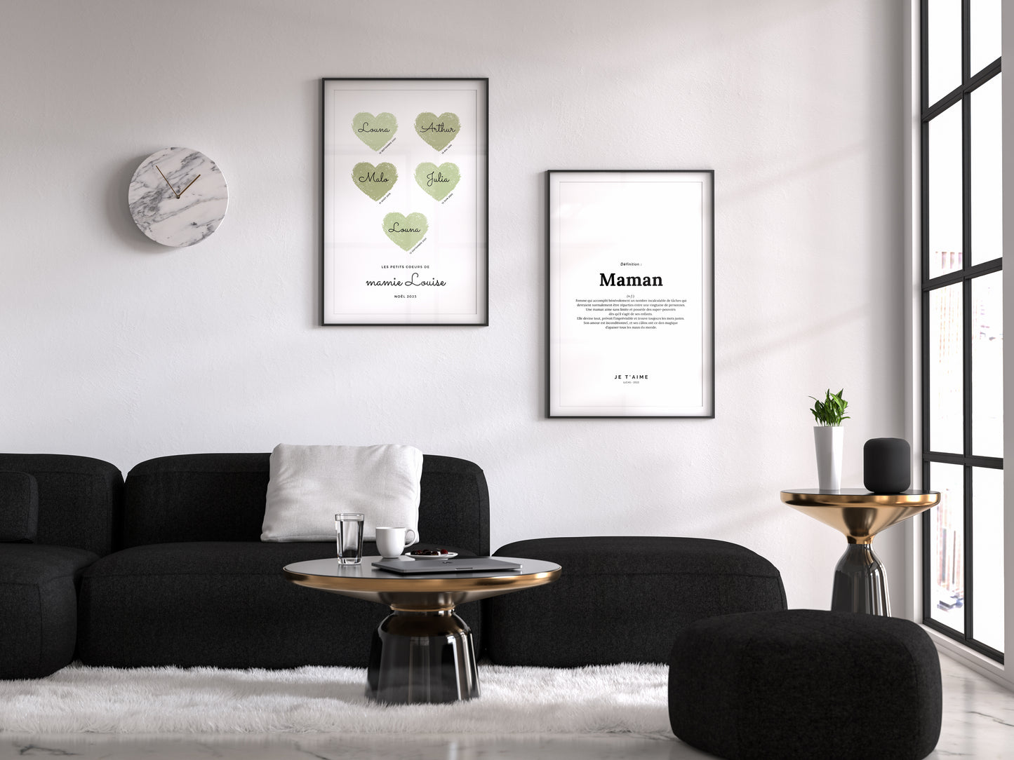 Mom definition poster - mother's day - birthday - happy mom's day - love word quote - ideal gift - child baby to mom