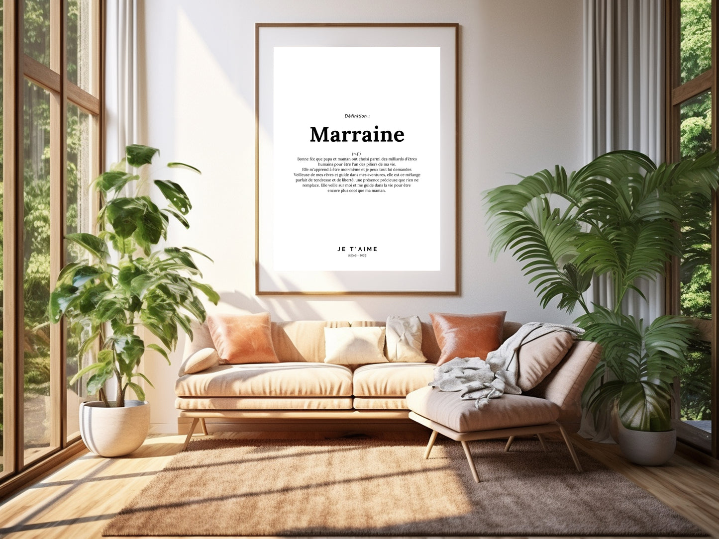 Godmother definition poster - request or gift