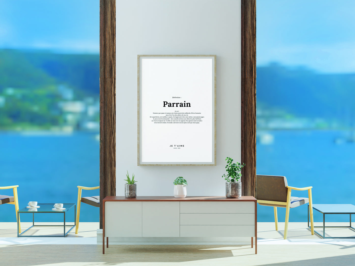 Godfather definition poster - request or gift