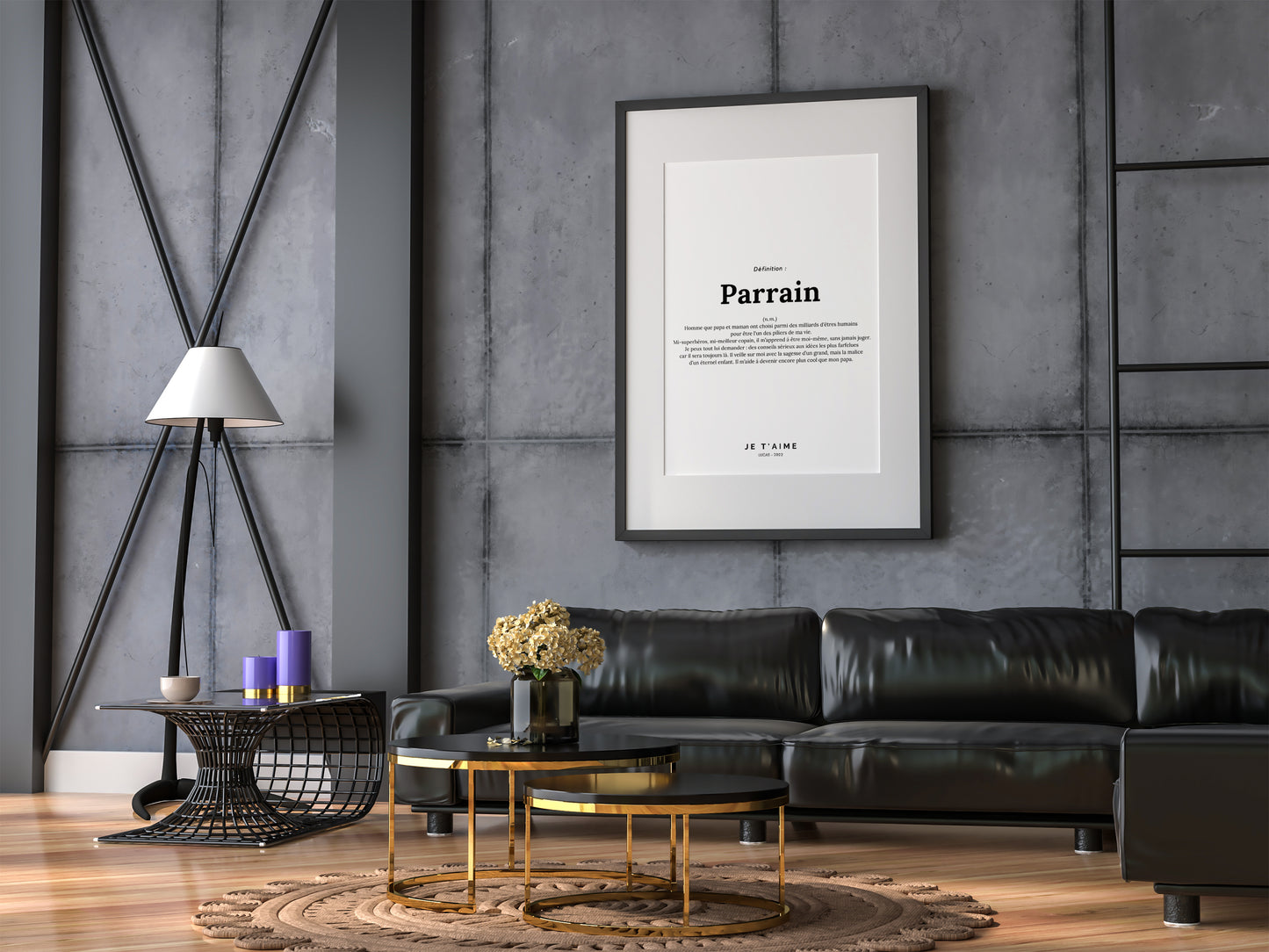 Godfather definition poster - request or gift