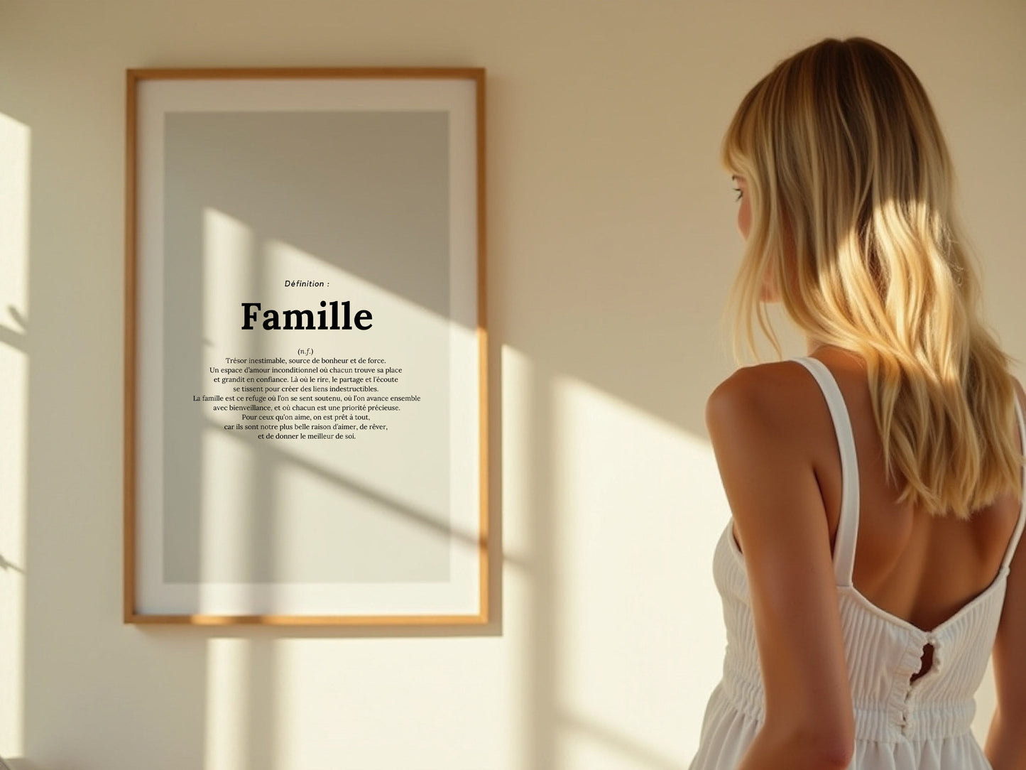 Affiche définition famille