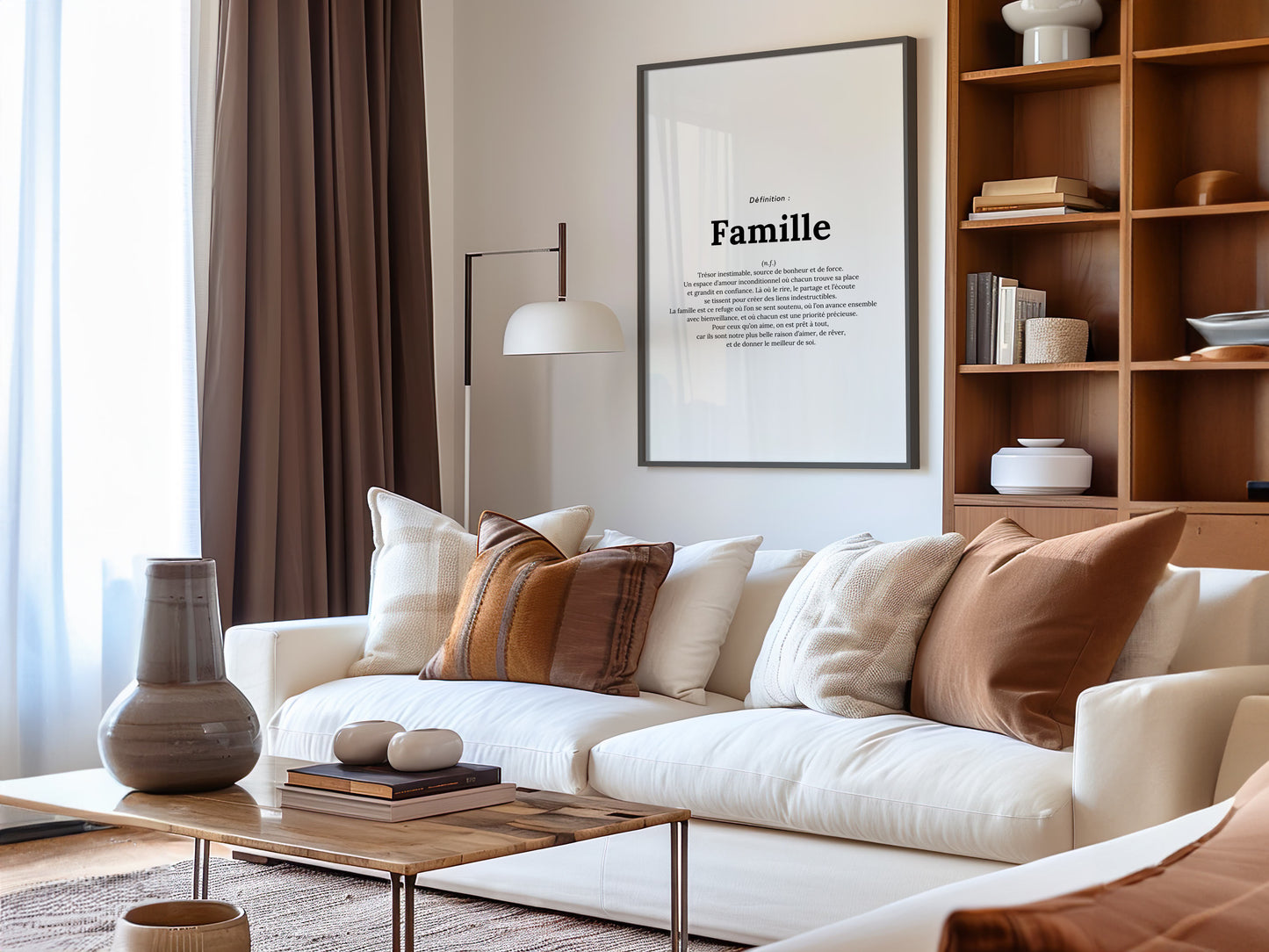 Affiche définition famille