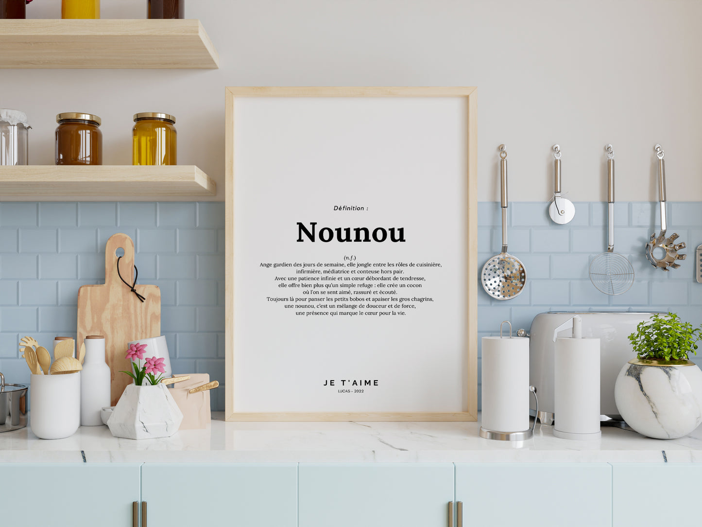 Affiche définition nounou