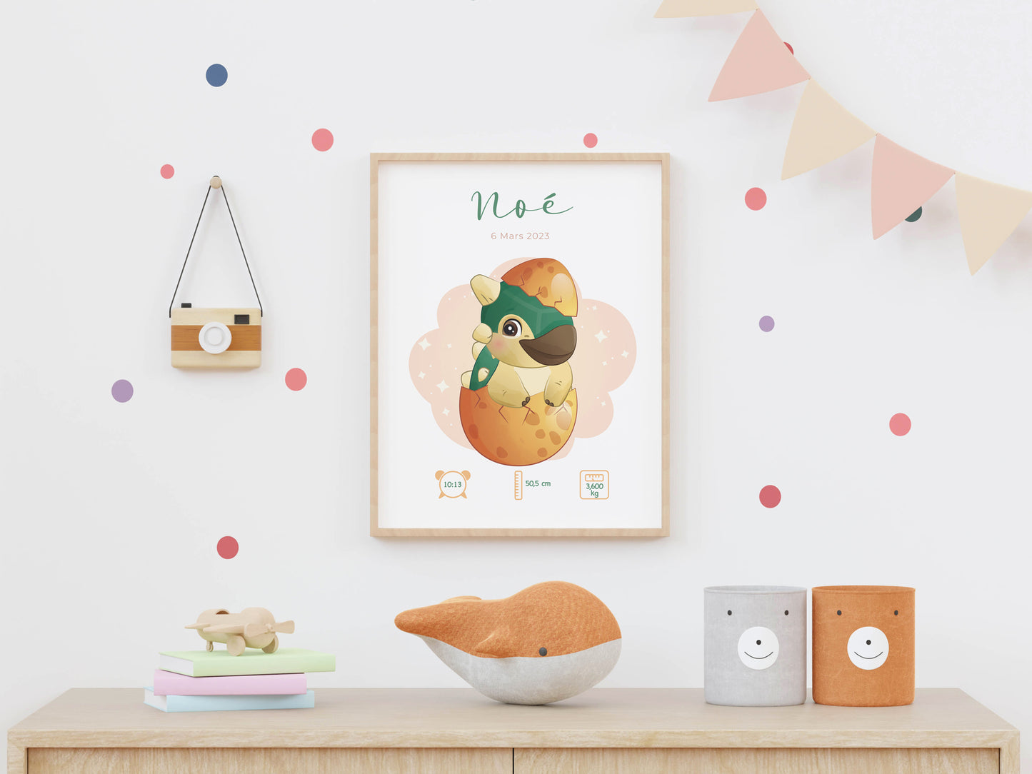 Personalized birth poster "Koala"