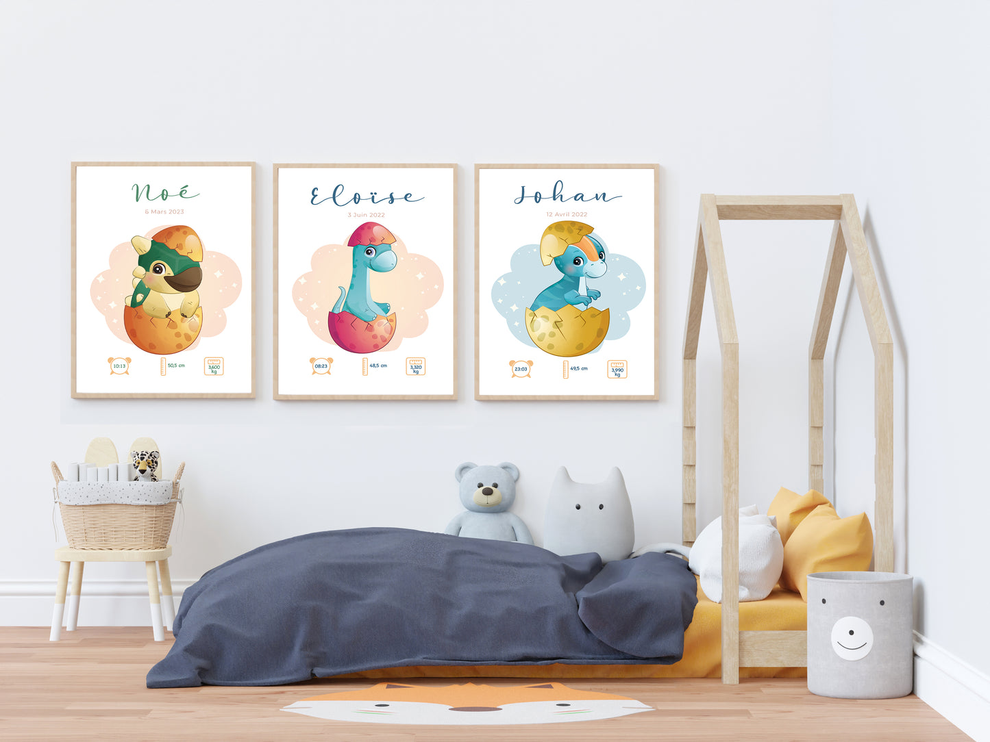 Personalized birth poster "Koala"
