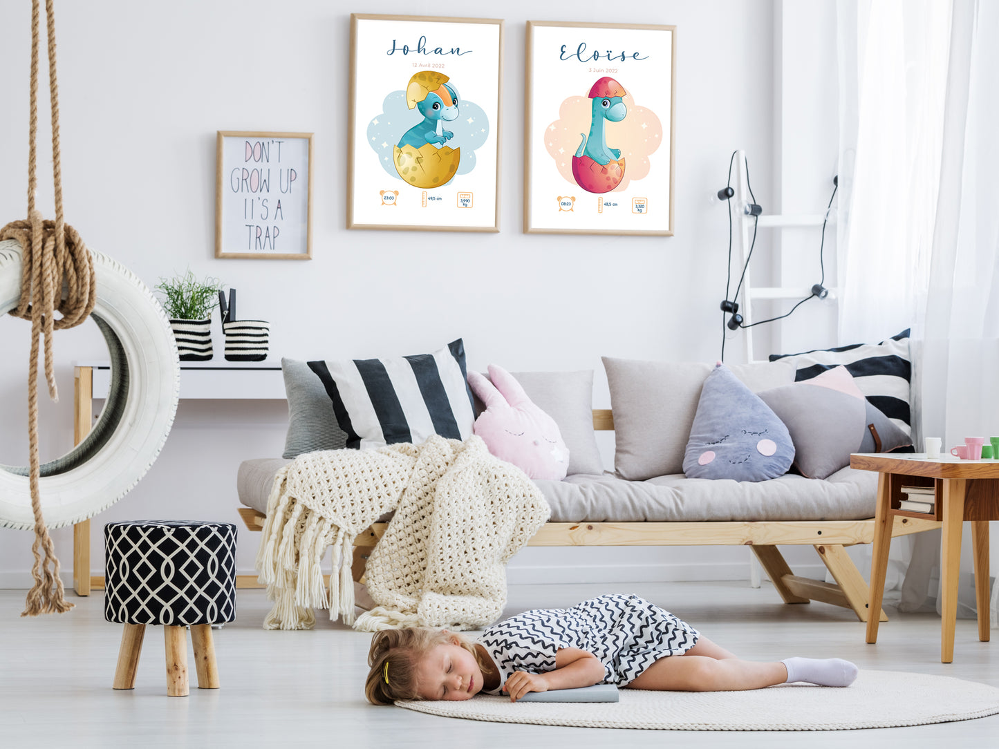 Personalized birth poster "Koala"