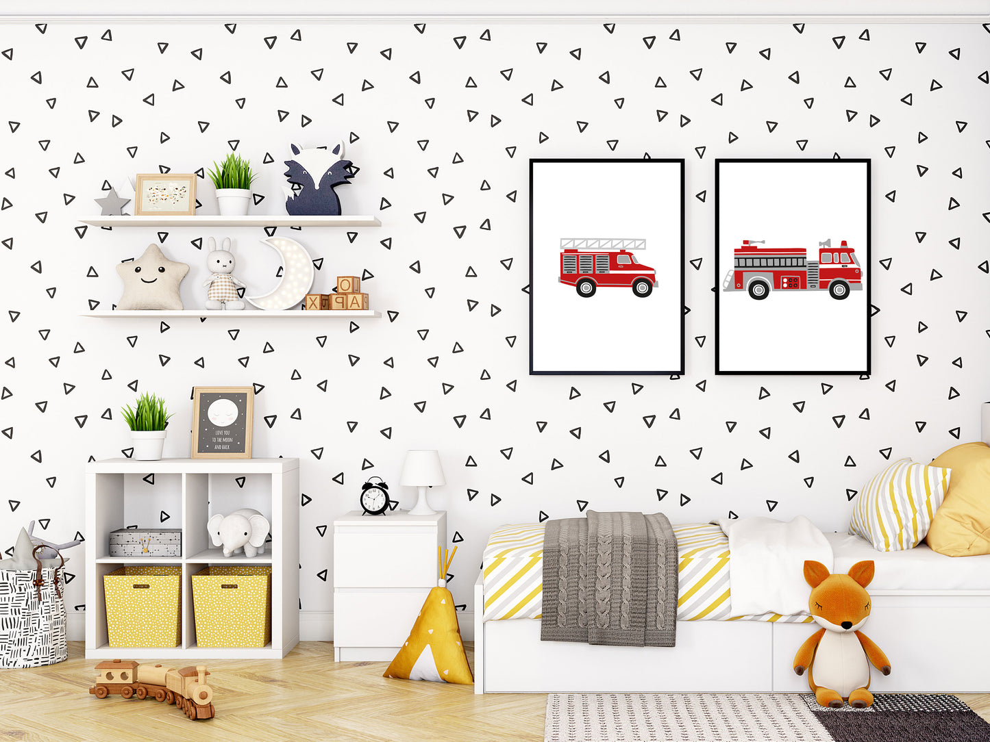 3 Affiches Thème Pompier pour Enfants | Éveillez l'Héroïsme et l'Imagination