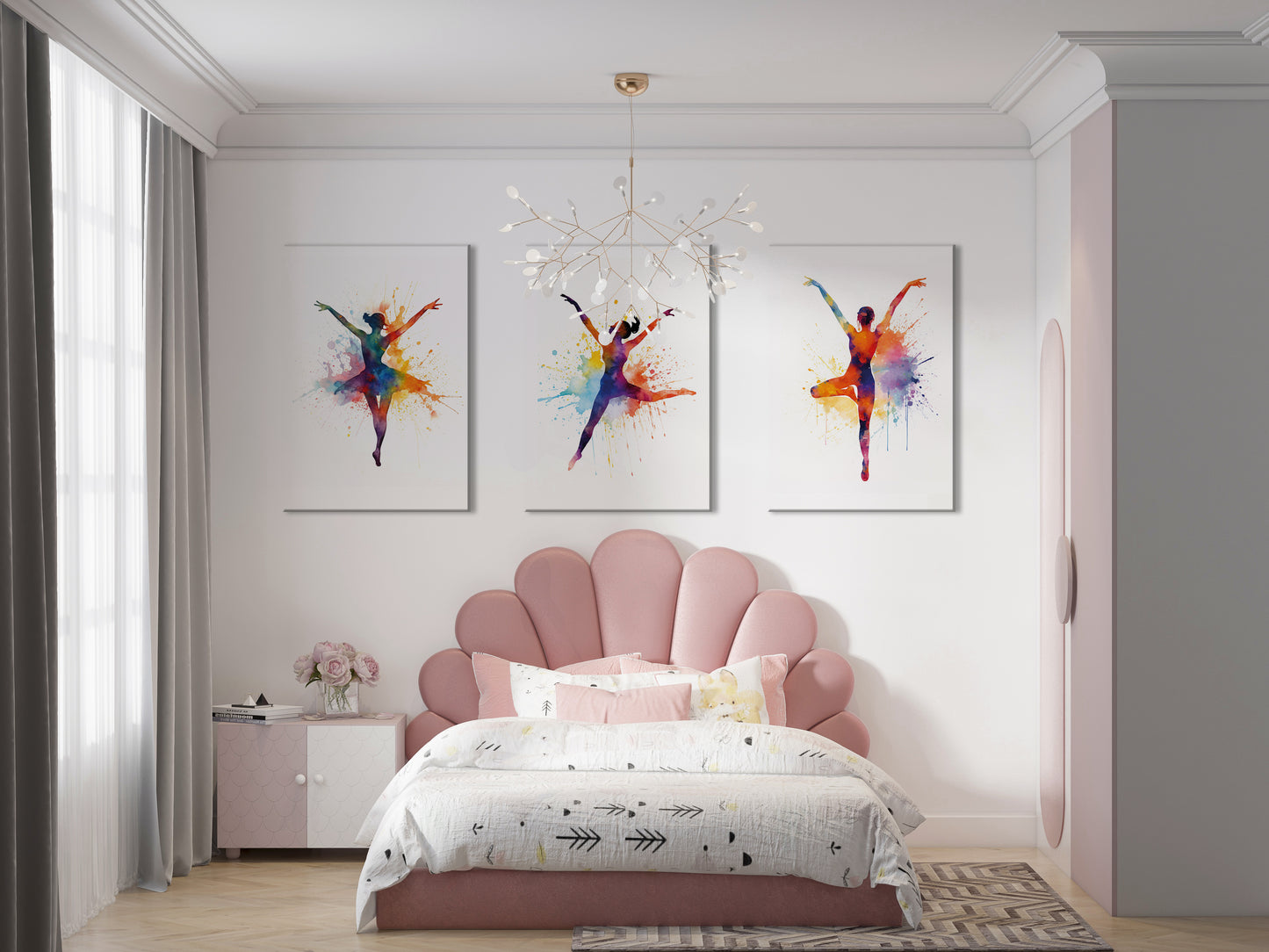3 affiches gymnastique rythmique