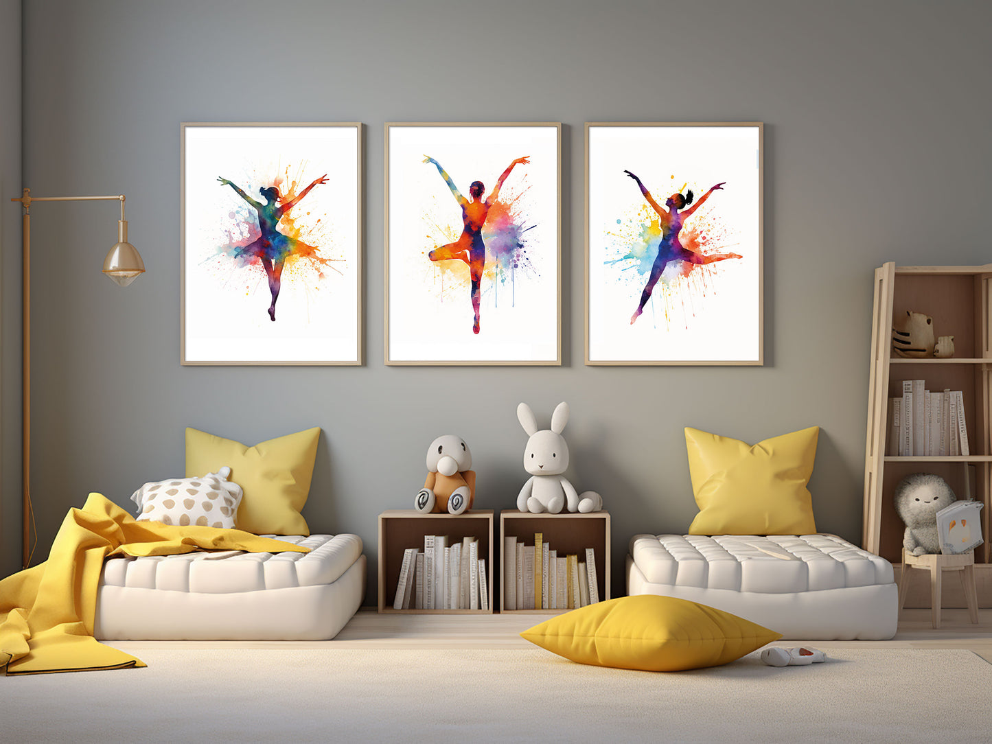3 affiches gymnastique rythmique