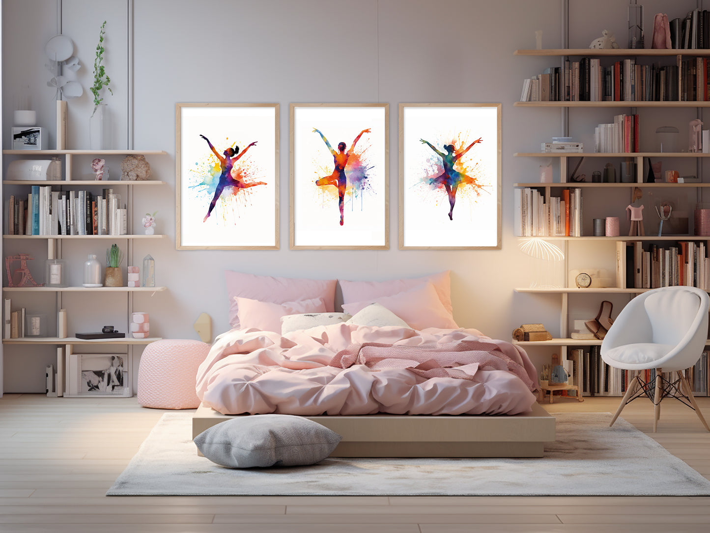 3 affiches gymnastique rythmique