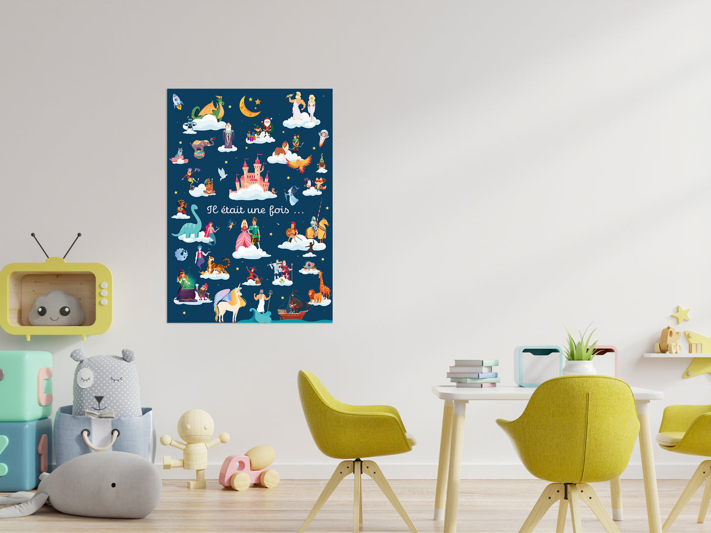 Affiche "Contes et histoires" pour trouver l'inspiration