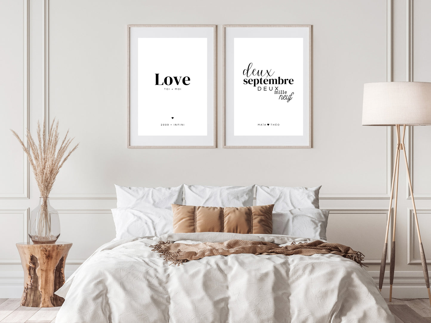 Customizable date poster in word letter