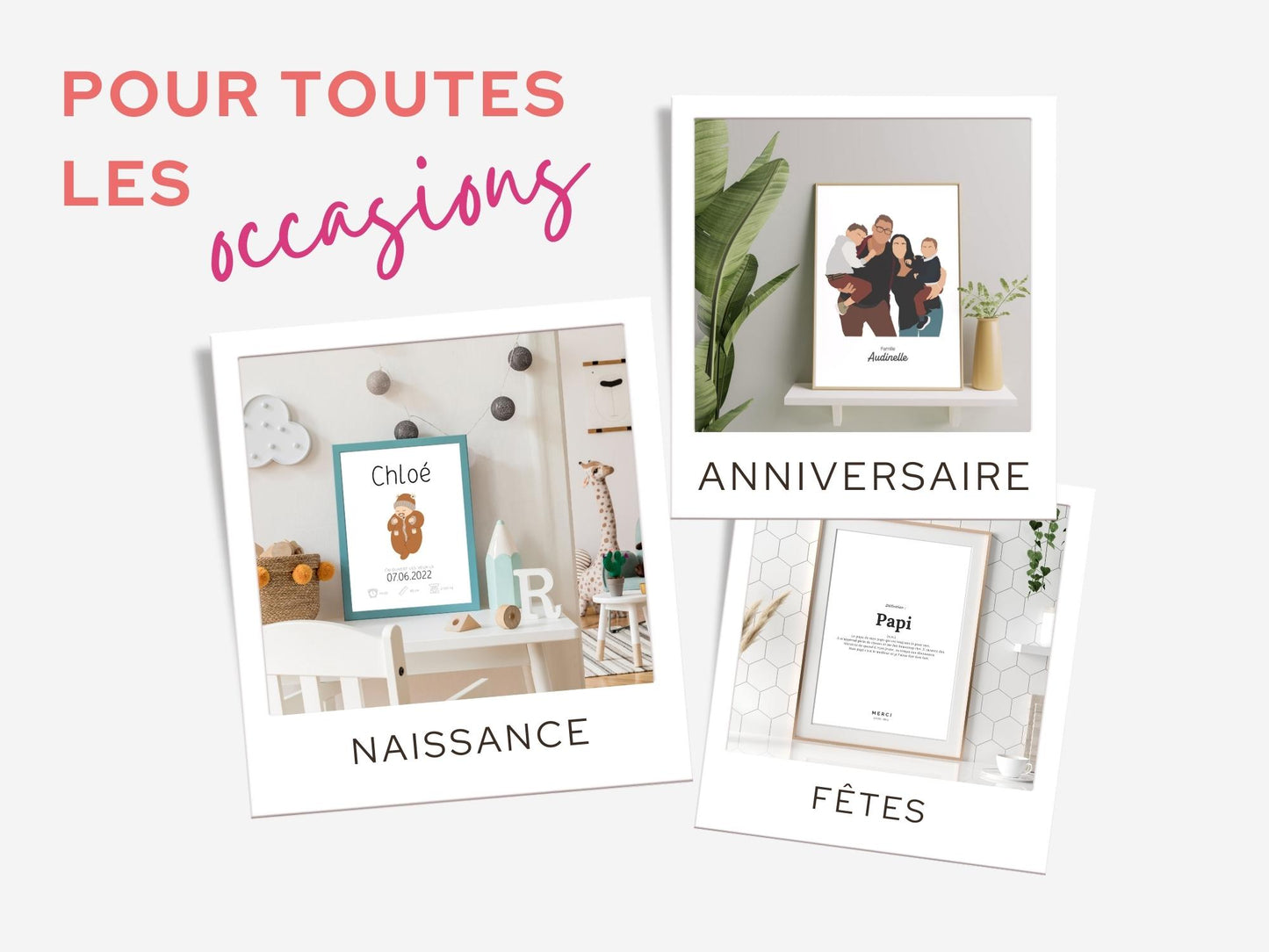 Carte cadeau Imagine affiche