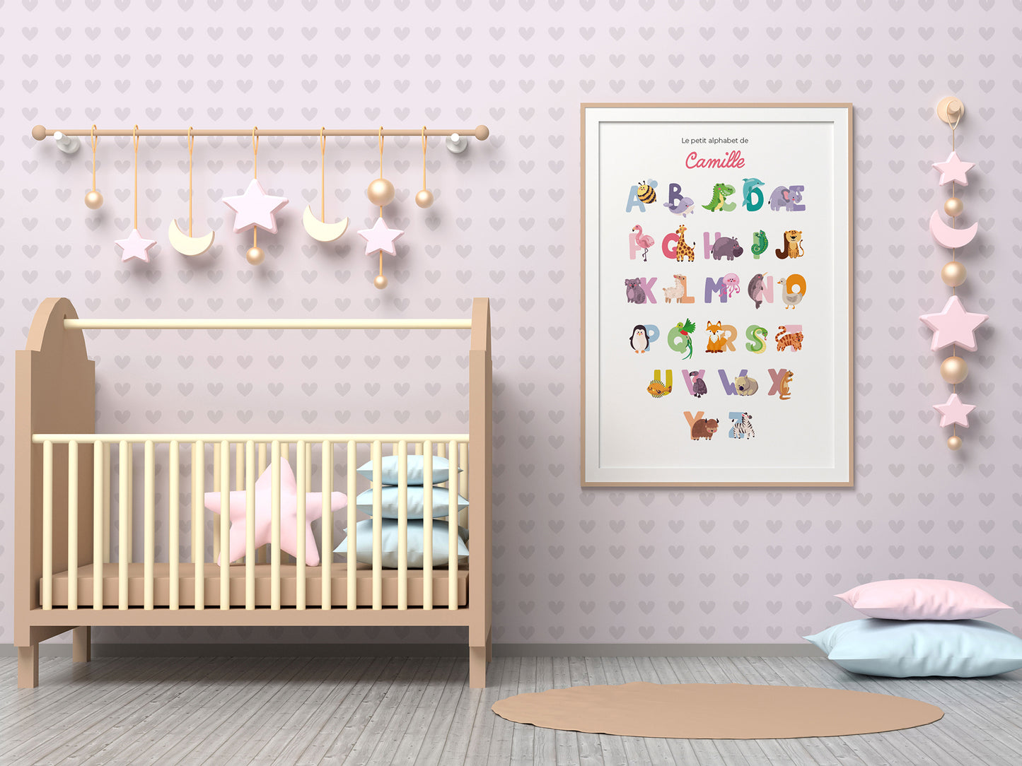 Customizable Animals Alphabet Poster