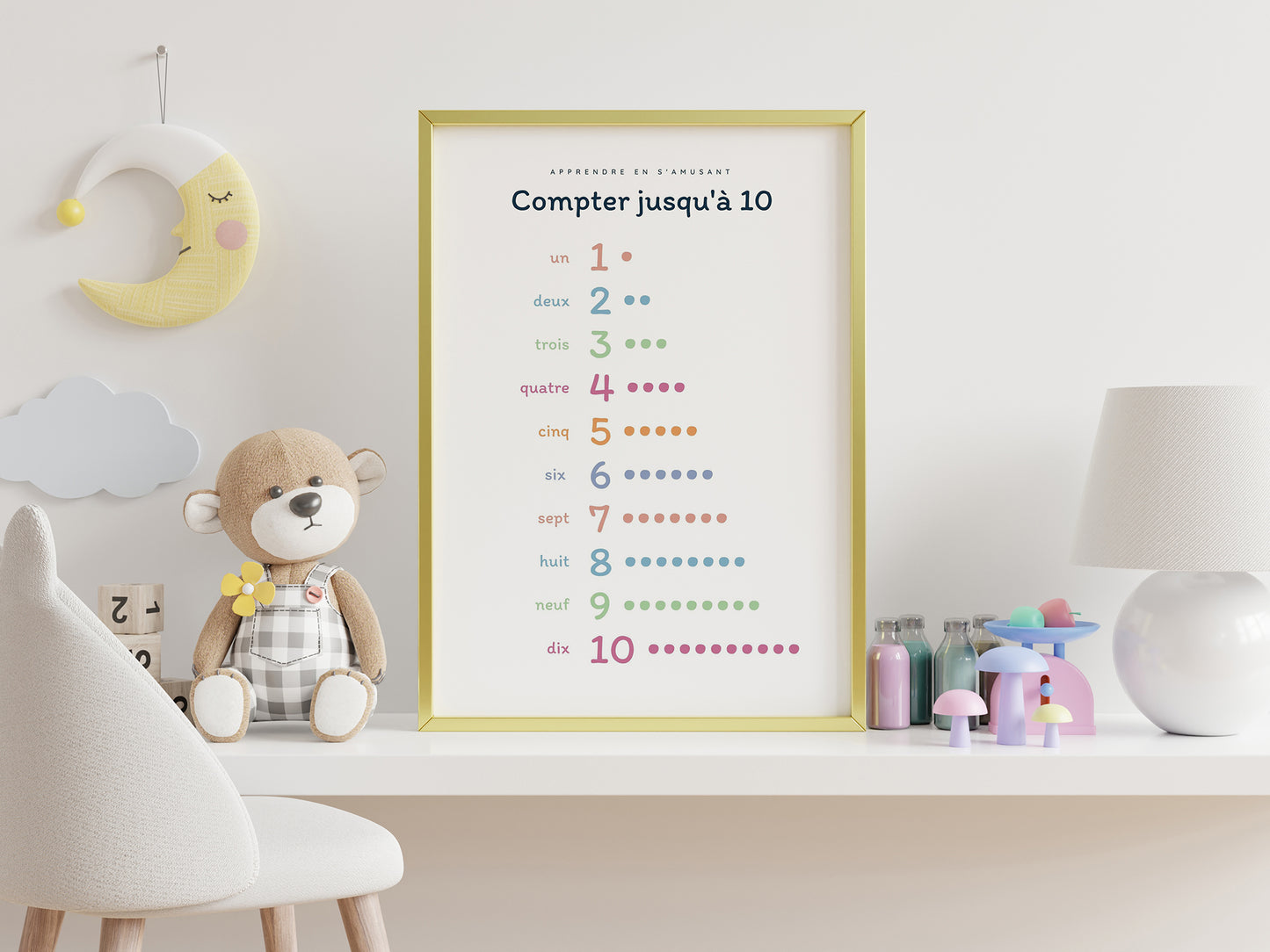 Poster Learn to Count to 10