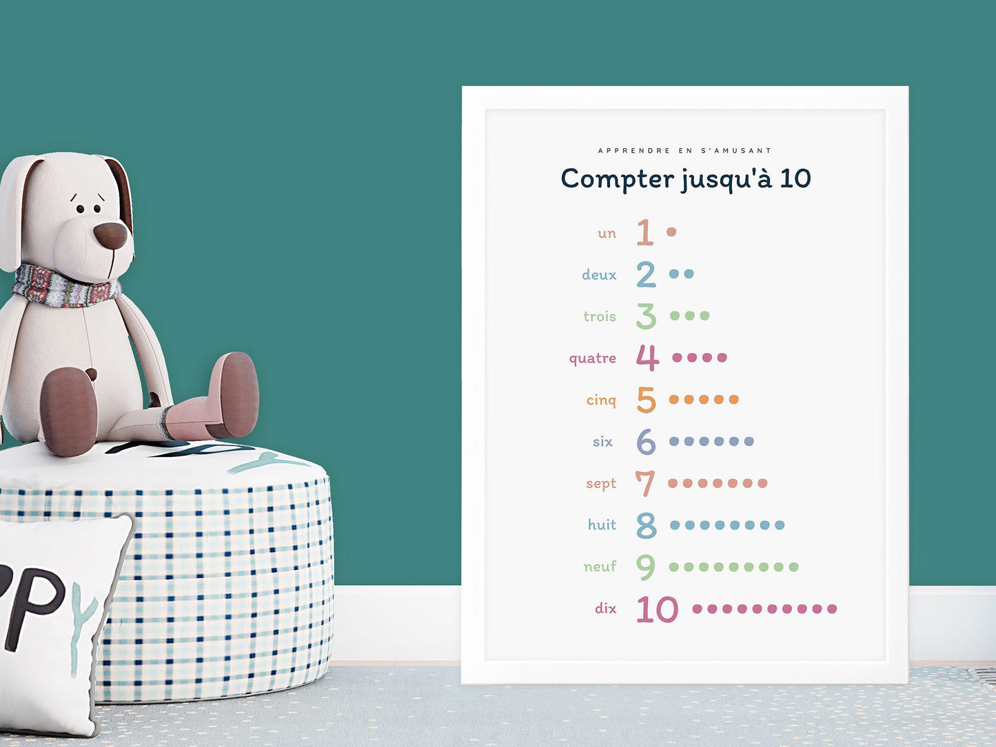 Poster Learn to Count to 10
