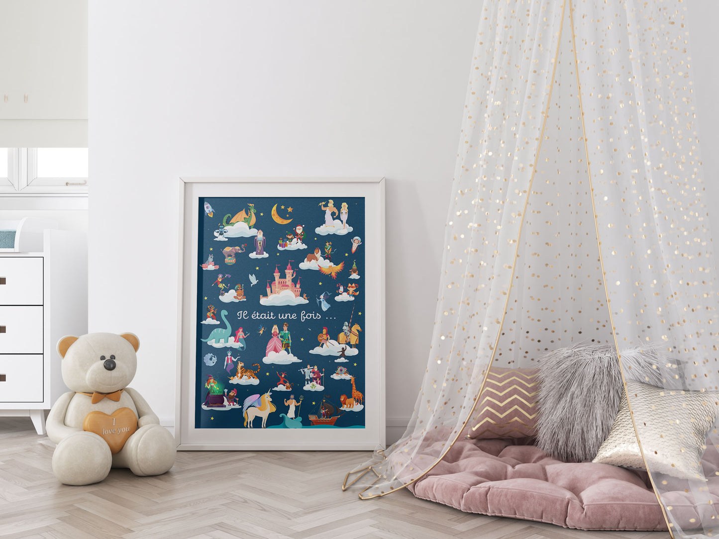 Affiche "Contes et histoires" pour trouver l'inspiration