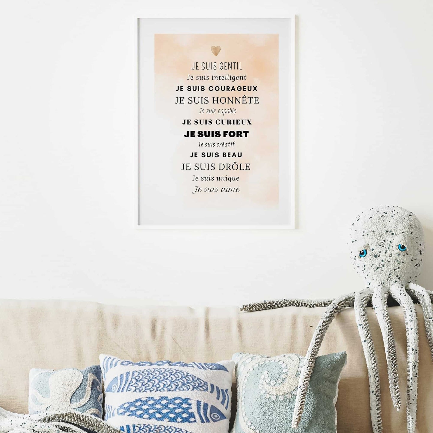 Affiche Motivation - phrases positives compliment