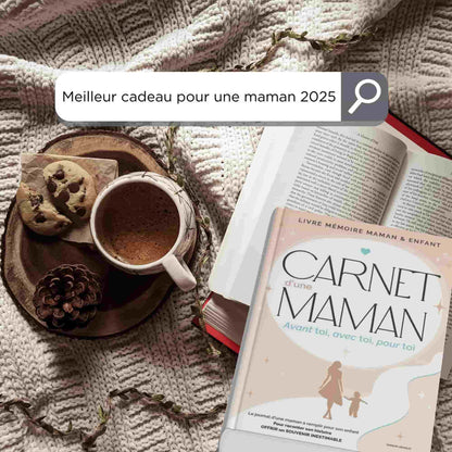 Carnet de Notes Maman – Journal de Bord Maternité & Cadeau Fête des Mères – Imagine Affiche