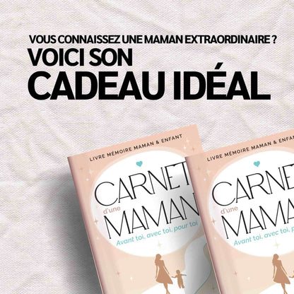 Carnet de Notes Maman – Journal de Bord Maternité & Cadeau Fête des Mères – Imagine Affiche