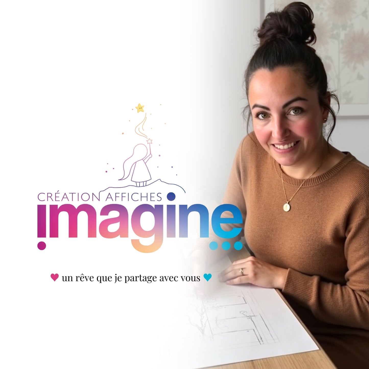 Affiche affirmations positives pour enfant en version garçon ou fille
