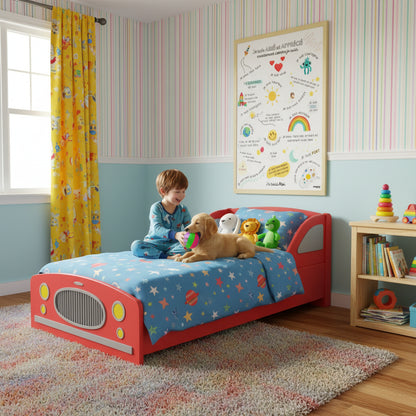 Affiche affirmations positives pour enfant en version garçon ou fille