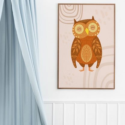 Lot de 4 Affiches Animaux de la Forêt – Décoration Chambre Bébé & Enfant – Imagine Affiche