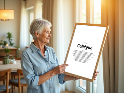 Affiche définition collègue