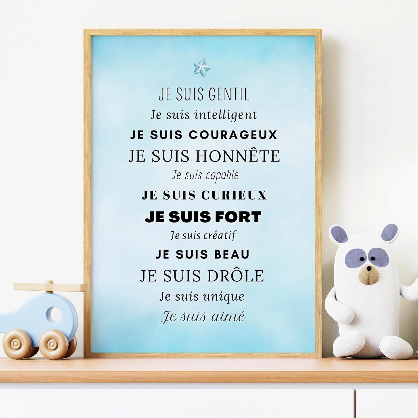 Affiche Motivation - phrases positives compliment
