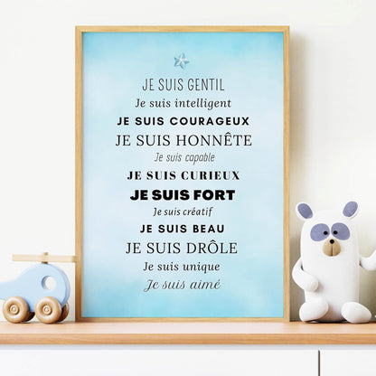 Affiche Motivation - phrases positives compliment