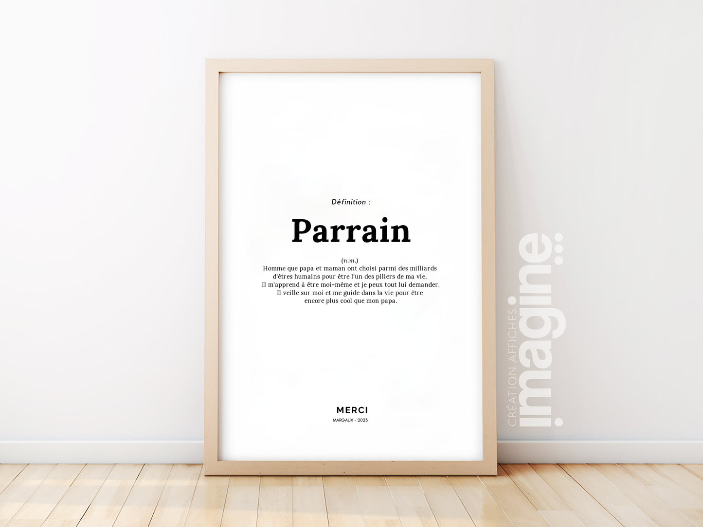 Godfather definition poster - request or gift