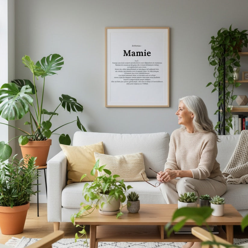 Affiche mamie définition mamie moderne