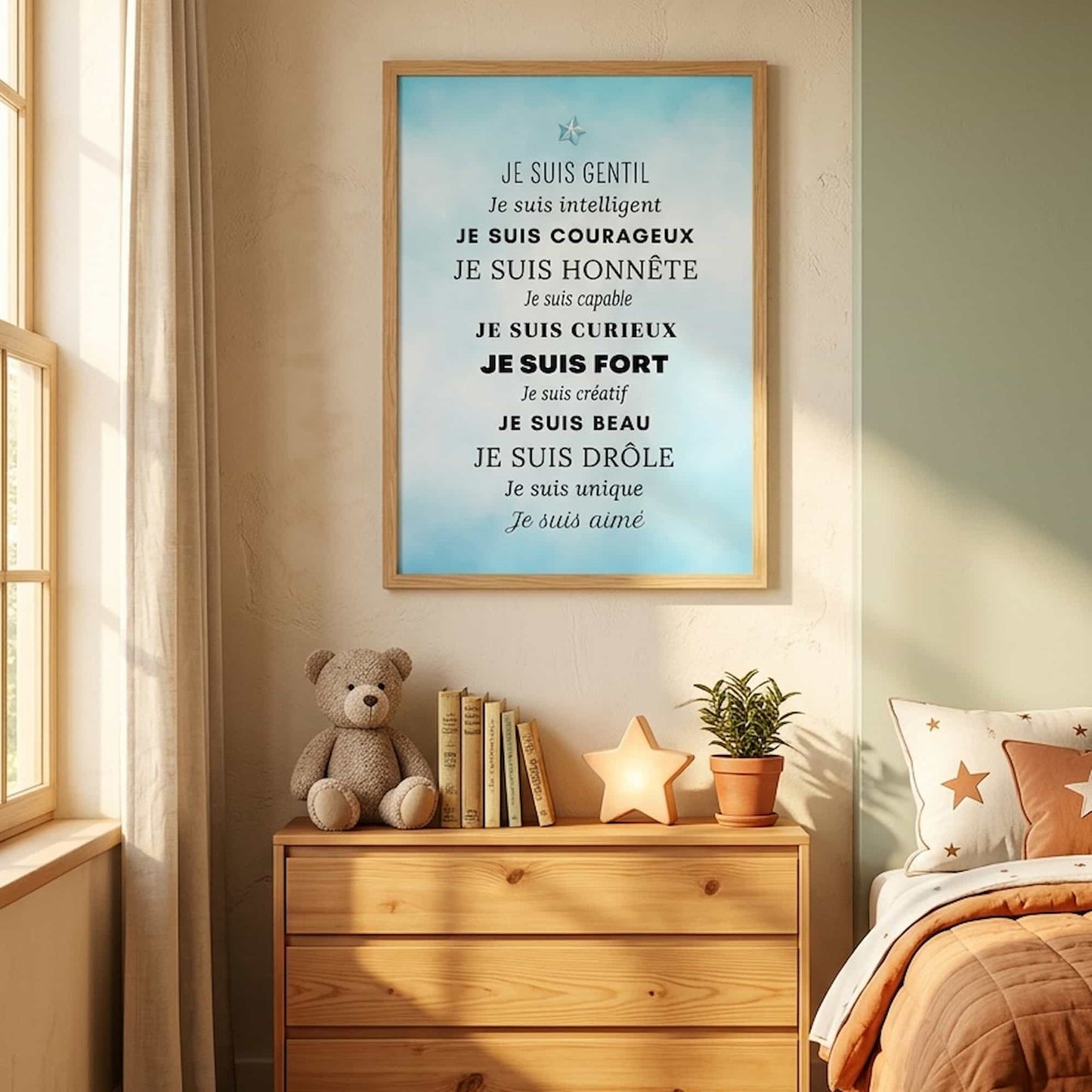 Affiche Motivation - phrases positives compliment