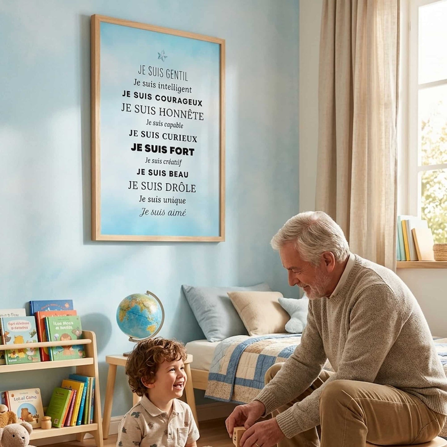 Affiche Motivation - phrases positives compliment
