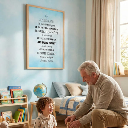 Affiche Motivation - phrases positives compliment